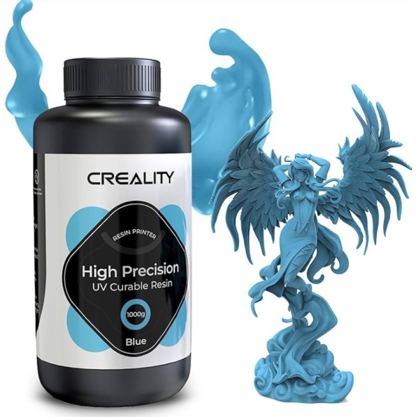 Creality 8K High Precision UV Curable Resin 1 kg - Blue