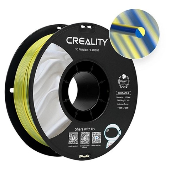 Creality CR- PLA Dual Silk Filament - Yellow Blue 1Kg, 1.75mm