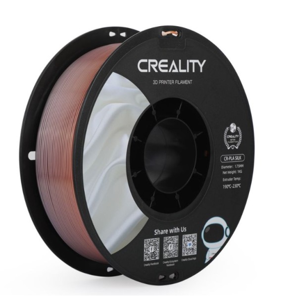 Creality CR- PLA Silk Filament - Rainbow 1Kg, 1.75mm 