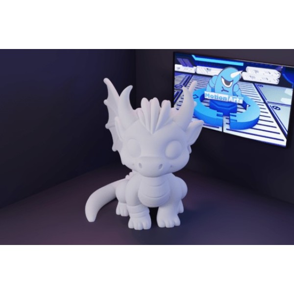 Cartoon Dragon 3D Print Design File