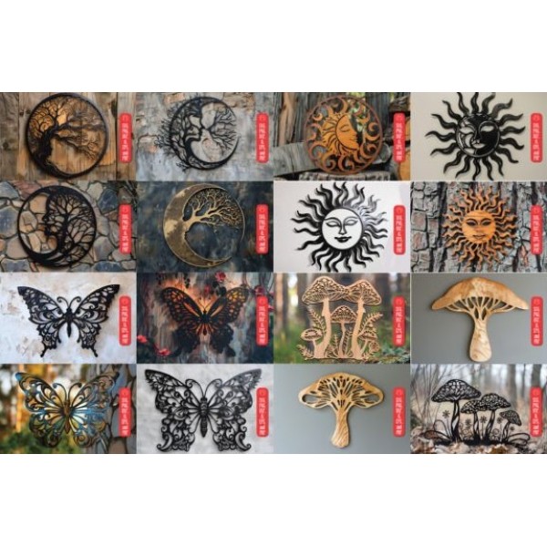Mystical Décor Laser Cut SVG Mega Bundle