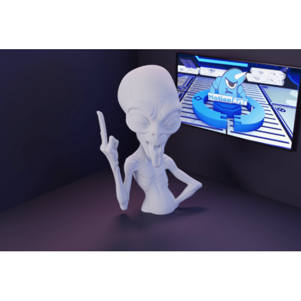 Crazy Extraterrestrial 3D Print Design File