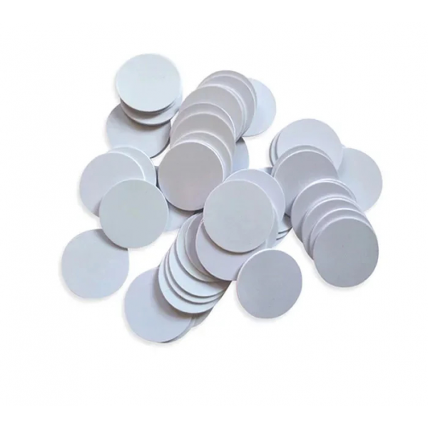NFC Ntag215 - PVC Coin tag Anti-metallic 30mm - 25 Pack