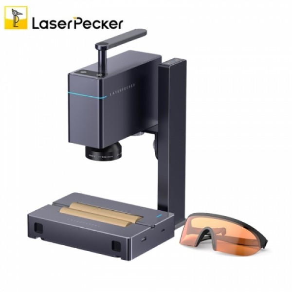 LaserPecker 2 Deluxe Super-Super Fast Handheld Laser Engraver &Laser Cutter&Versatile Electric Roller