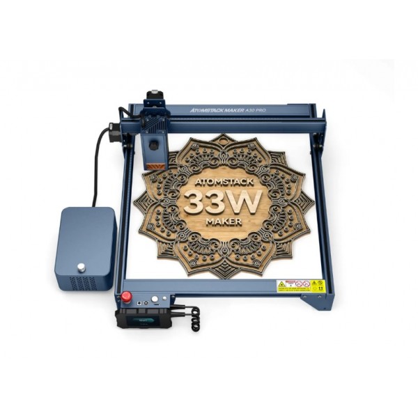 Atomstack A30 Pro 160W 6-core Laser Engraving and Cutting Machine with Built-in Air Assist system