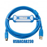 Industrial USB-ACAB230 Delta PLC Programming Cable USB TO RS232 Adapter