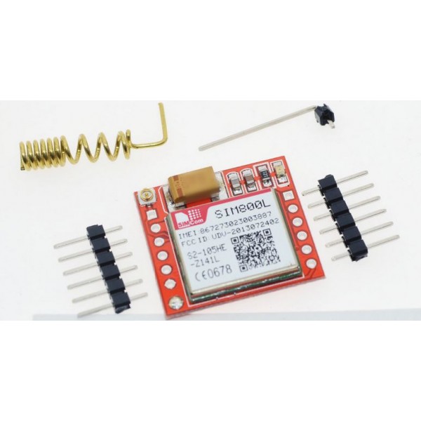 SIM800L GSM/GPRS Module MicroSim Quad Band TTL Serial Port
